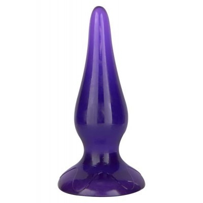 Purple butt plug