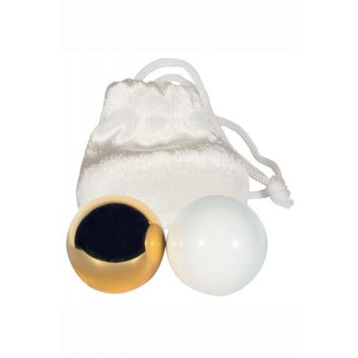 Chic pleasure balls gold and white