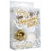 Chic pleasure balls gold and white