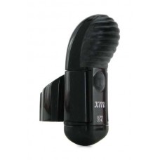 XM 6x Midi Ring Finger Vibrator Silk Black