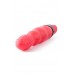 Tempo multispeed vibrator red ribbed