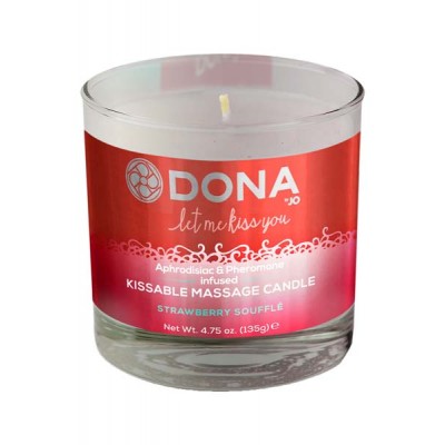 Kissable Massage Candle Strawberry