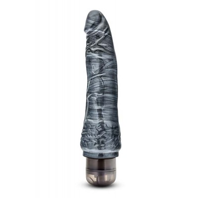 Vibrator 20 cm black metallic color