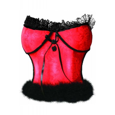 Red corset lamp