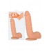 Realistic flesh dildo 20 cm