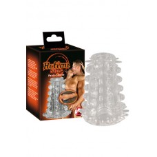 Flexible transparent penis sleeve