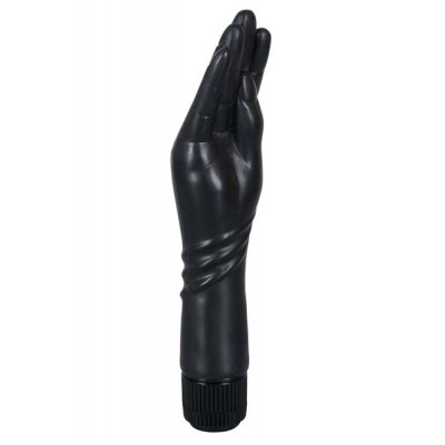 Black Hand Vibrator 25 cm