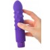 Silicone vibrator with extra stimulation