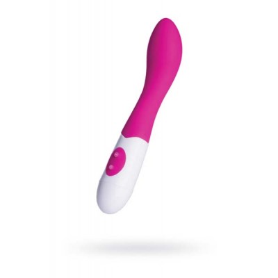 Pink silicone vibrator velvet touch