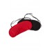 Blindfold Set pack of 2 red and black