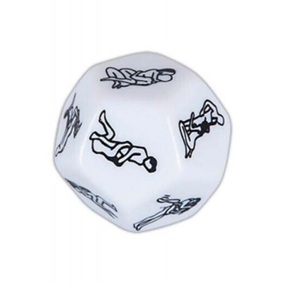 Love dice with 12 different sex positions