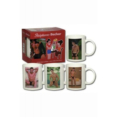 Mug striptease man