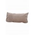 Plush pillow with zipper