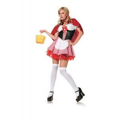2 pc lil red riding hood costume