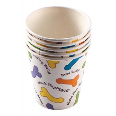 Paper Willy Penis Cup