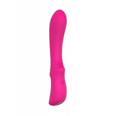 Pure silicone pink vibrator