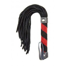 Whip black red handle 27 cm