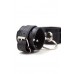 Restraints black cross cuffs for hand and legs