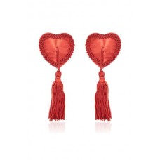 Red Heart nipple tassels