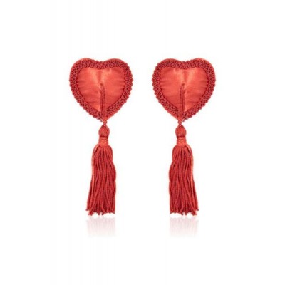 Red Heart nipple tassels