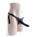 Black realistic silicone dildo Strap-on belt