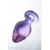 Anal plug purple crystal