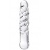 Crystal anal plug screw shape