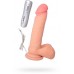 Realistic soft feel vibrator rotator