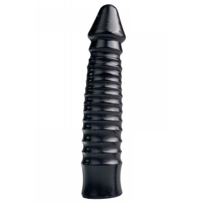 Black cylinder big dildo 26 cm