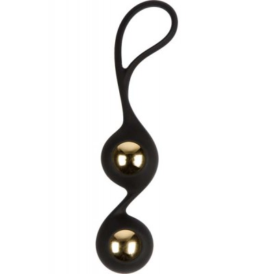 Gold kegel balls with silicone
