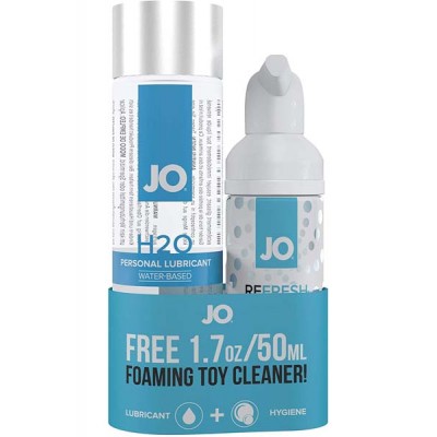 System Jo - H2O Lubricant 120 ml & Free Toy Cleaner 50 ml