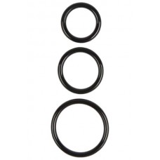 Triple Silicone Cock Ring Set