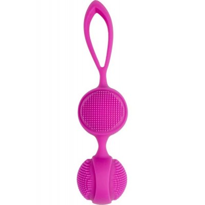 Purple silicone kegel balls