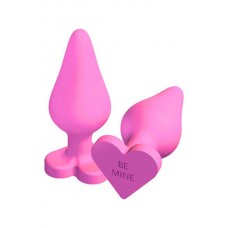 Candy Heart BE MINE Silicone Butt Plug