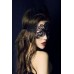 Romantic black lace mask