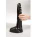 Realistic black big dildo 32 cm