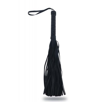 Flogger black whip 38 cm